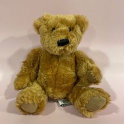 Classic Brown Teddy Bear from the Smithsonian Institution Washington, DC EUC 9"