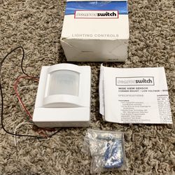 Sensor Switch Wide View Sensor Corner Mount NWV PDT 16, Low Voltage, Dual Technology