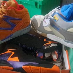 2 Reebok Pumps & Rare Jordans