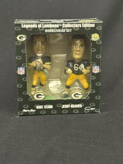 Bart Starr/Jerry Kramer Bobble Heads
