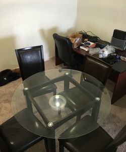 Dinning Table - Dark Brown