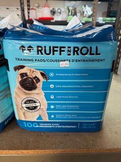 Ruff N Roll Dog Training Pads 100-Pack