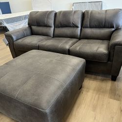 New Sofa And ottoman 