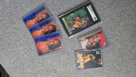 KOBE BRYANT ROOKIE CARDS X6