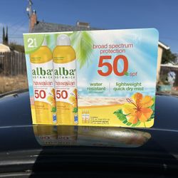 Alba Hawaiian Sunscreen 2 Spray 