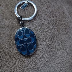 COACH PHOTO LOCKET KEYCHAIN