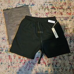SS22 Stretch Limo Black Essential Sweatshorts