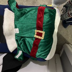 Reversible Santa/Elf Costume