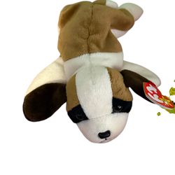 Ty Beanie Baby “Bernie” St. Bernard Dog Plush – 1996 – Vintage – With Tag