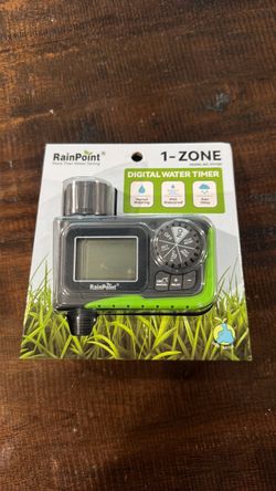 Rain point, digital water timer