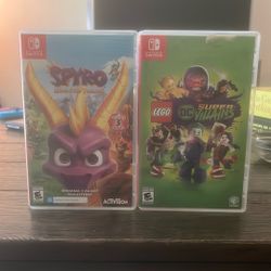 Switch Games: Spyro Reignited Trilogy And/Or Lego DC Super Villains