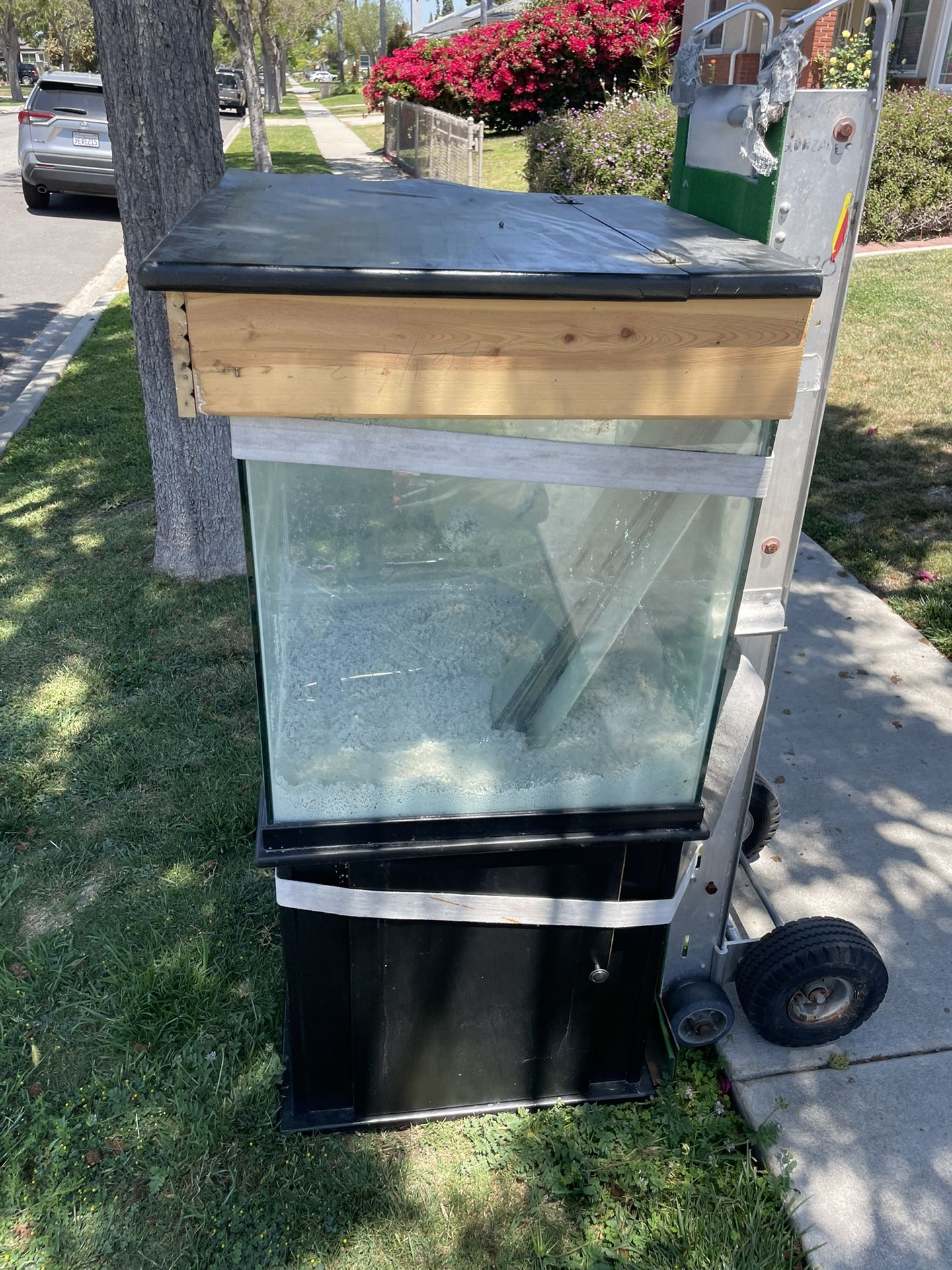 100 Gallon Fish tank W/ Everything Needed