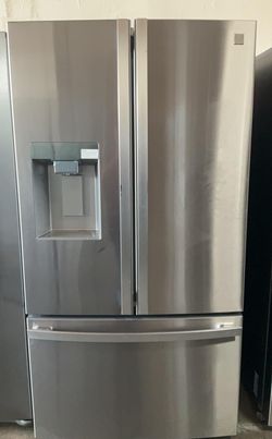 Kenmore 3-Door Stainless Steel Refrigerator Fridge
