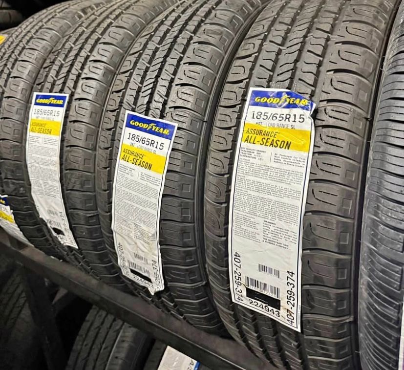 185/65R15 Set Of 4 Goodyear Assurance New Tires