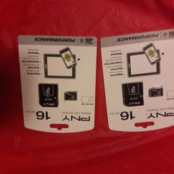 PNY.  Memory Cards   $12 Each