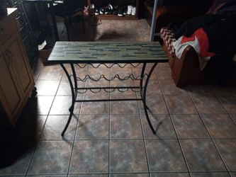 Wine Tile Table