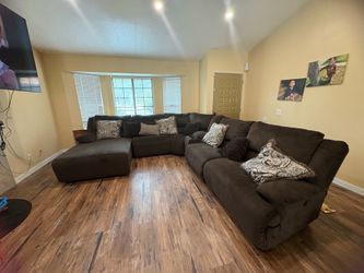 Brown Sectional