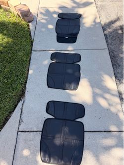 Kick mats for car / child kick mats