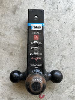 REESE Towpower Class V Tri-Ball Mount Like New