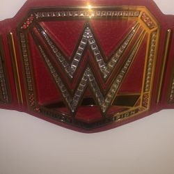 Wwe Wwf Fans I’m Selling Memorabilia Belts Figures Plaques Unique Items Please Read Red Universal Championship