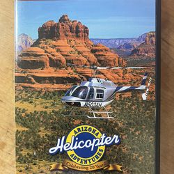 Arizona Helicopter Adventures DVD Scenic air tours Sedona RARE 1991