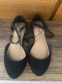 Torrid Black Flats – Women’s Size 9 – $15 OBO