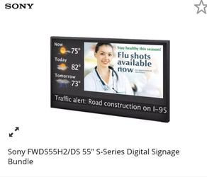 SONY 55'' HD TV/monitor in excellent condition.