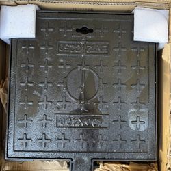 Two 400x400 Manhole Covers 