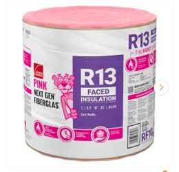 p Owens Corning
R- 13 Faced Fiberglass Insulation Roll 15 in. x 32 ft. (1 Roll