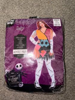 The nightmare before Christmas Sally costume/ disfraz de mujer