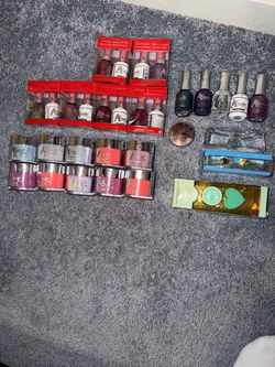 Nail polish Nail powder lip balm