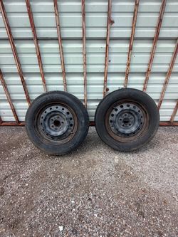 (2) 2013-2018 Nissan Altima 16 inch wheel and tire - 215/60/16 Tires