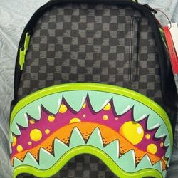 🔥 Sprayground Slime Takeover Backpack – SOLD OUT FOREVER – Brand New with Tags