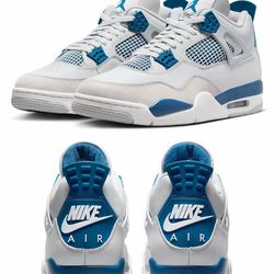 Jordan 4 "Military Blue" 10.5 DS OG all