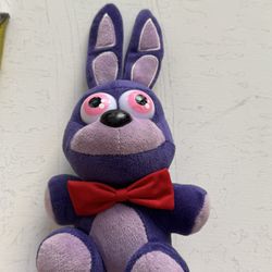 2016 Funko Five Nights At Freddy's FNAF Bonnie Plush Toy , Authentic