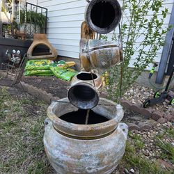 Outdoor water fountains ⛲️