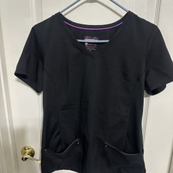Women scrubs set healing hands purple yoga brand