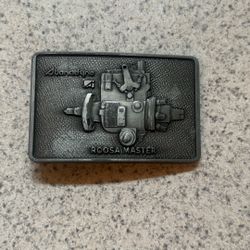 Stanadyne Diesel Systems Roosa Master 3.5" Vintage Brass Color Metal Belt Buckle