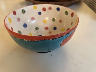 Artist Original Pottery Bowl
