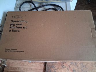 Electric griddle