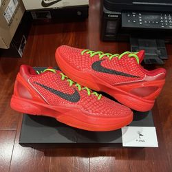 Nike Kobe 6 Protro Reverse Grinch Size 11