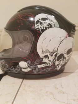 Icon motorcycle helmet