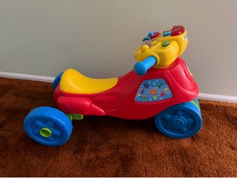 VTech Motorbike: Learn and Zoom with 2 in 1 Ride On