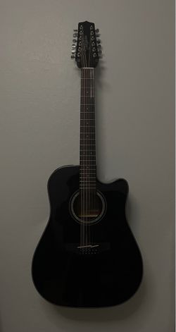 Takamine GD 30CE 12 String Black