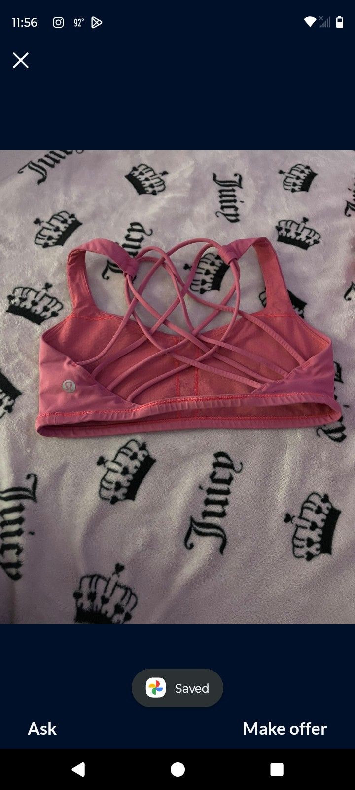 Lululemon Bra 