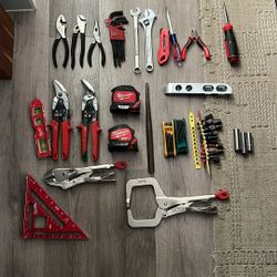 Assorted tools