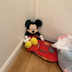 Lightning Mcqueen/mickey Plushy