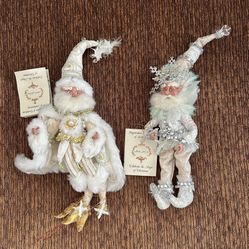 Vintage and Retired Mark Roberts Christmas Fairies