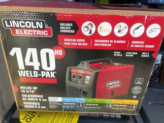 Lincoln Electric 140 HD  used like condition