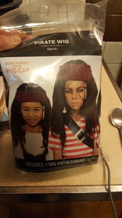 Pirate wig NEW